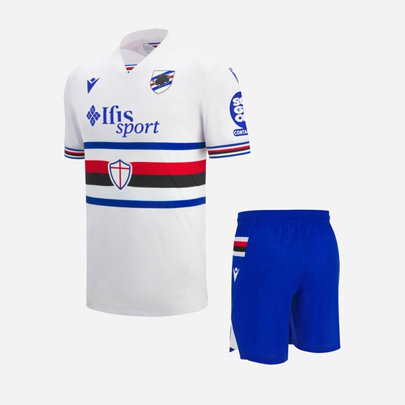 Camiseta Sampdoria Segunda equipo Niño 2025-26